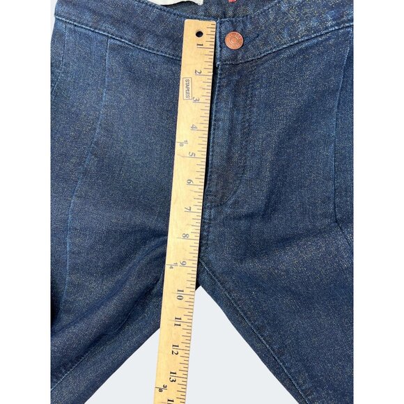 Pilcro Anthropologie Womens Mid-Rise Skinny Jeans Dark Wash Pants Size 25 - Picture 8 of 14